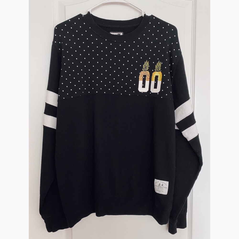 Neff Pineapple Polka Dot Crewneck Sweatshirt